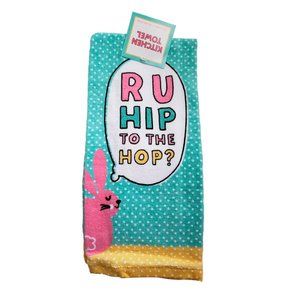 🆕️🐣 Kane Home Hip Hop Easter Kitchen Dishtowel
